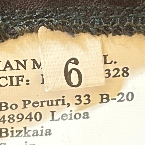 Ian Mosh [UK brand] layered flannel skirt, mixed-pattern lagenlook, sz 6 - Picture 14 of 14